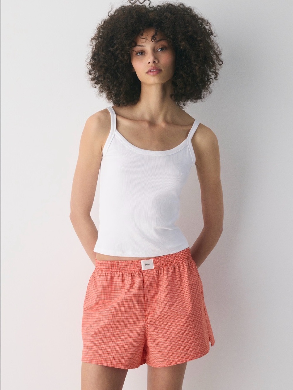 TNA Gingham Shorts